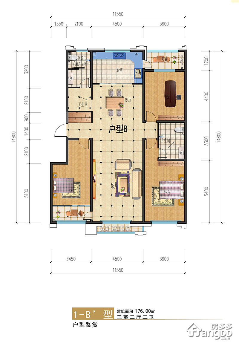 东方家园户型图