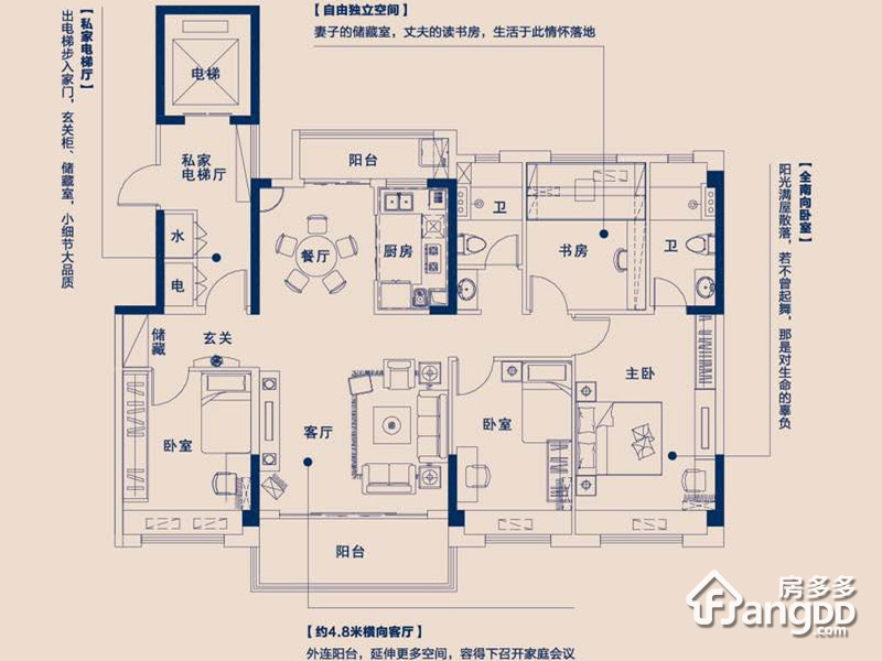 碧桂园奥能罗马世纪城户型图