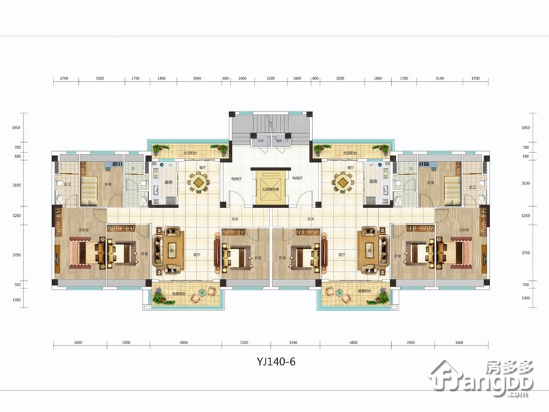 碧桂园·云麓半山户型图