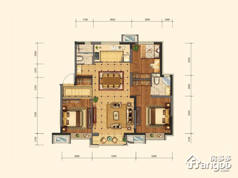 正荣府户型图