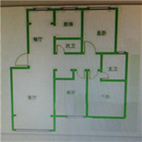 北京3室2厅2卫125㎡-燕潮家园户型图-北京房多多