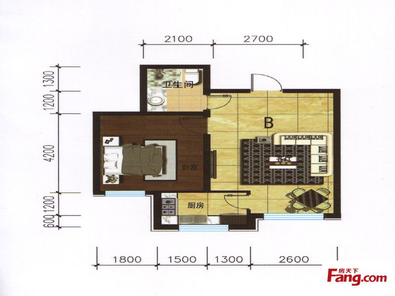 合肥3室2厅2卫125㎡-梅园公寓户型图-买房大师