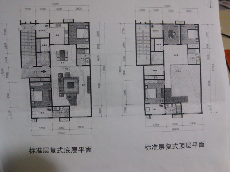 西安5室3厅4卫316㎡-银河科技公寓户型图-西安房多多