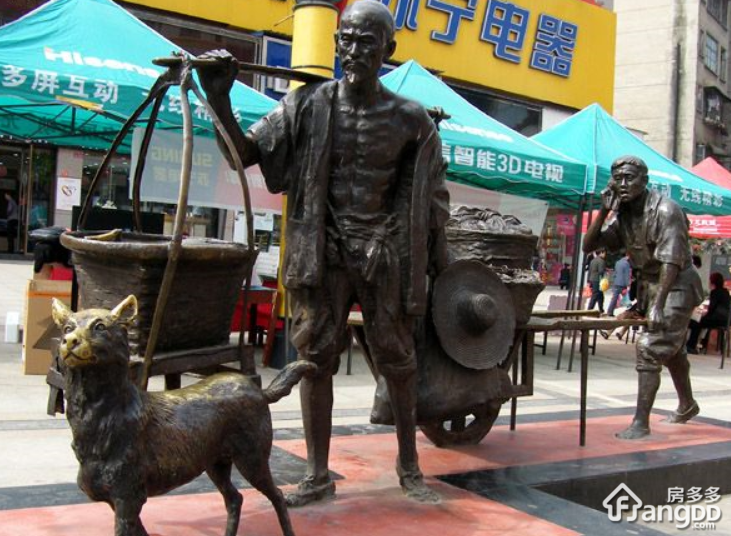 大汉步行街散楼小区图片