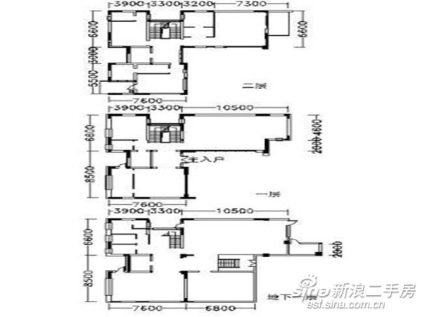 西安6室3厅5卫470㎡-华侨城108坊(别墅)户型图-买房