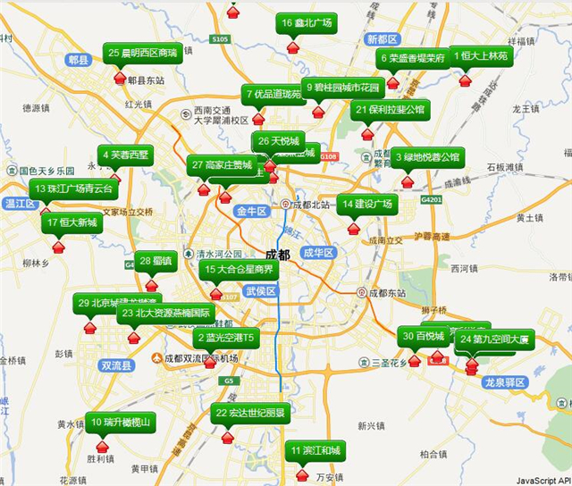 临地铁,近名校 成都7-9千地铁楼盘分布位置大曝光