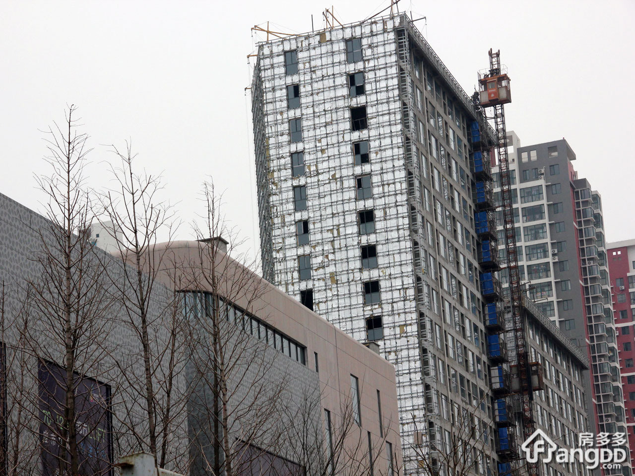 深蓝公寓小区图片