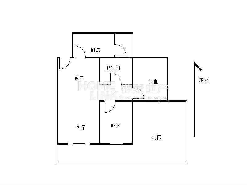 成都3室2厅1卫80㎡-熙云府户型图-买房大师