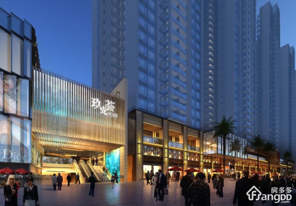 龙光玖龙玺北区小区图片