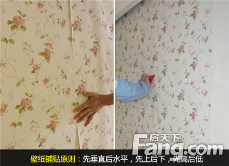 装修怎么贴墙纸 第四步之壁纸裱糊