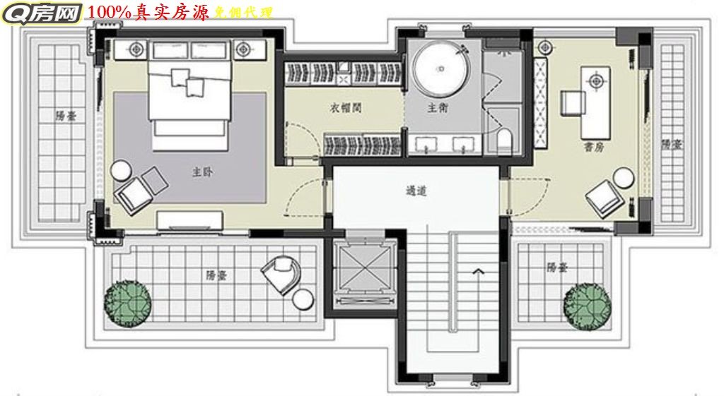 东莞7室4厅5卫700㎡-桃源艺境(天林湖)户型图-东莞房