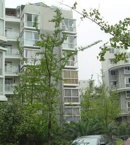 现代生态水城小区图片