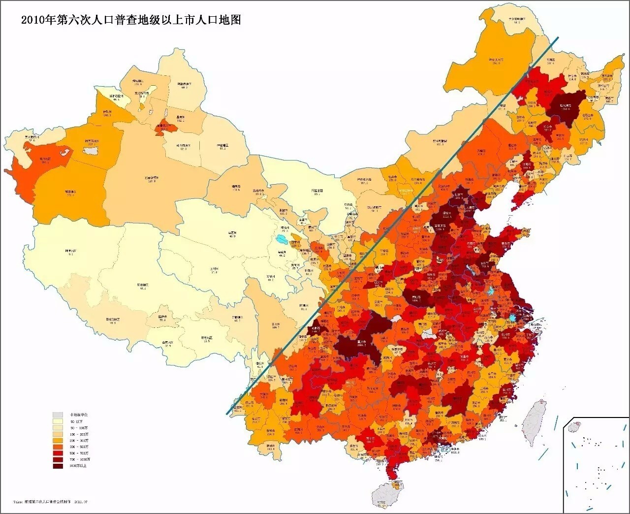 中国各省人口数据_全国各省及各市人口增量数据,南北经济差距扩大背后的新人(2)