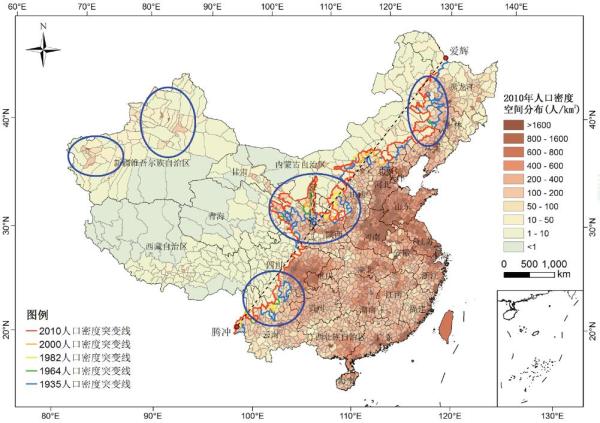 人口分布密度_中国人口密度分布图(2)