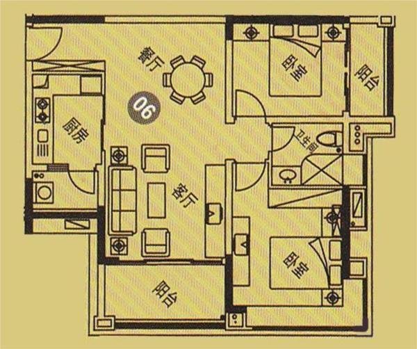 廣州5室2廳0衛228㎡-紫薇豪苑戶型圖-買房大師