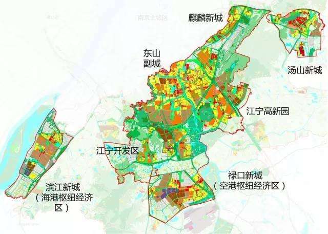 南京建成区人口_江苏十三市建成区规模及人口大比拼 到底谁排第一